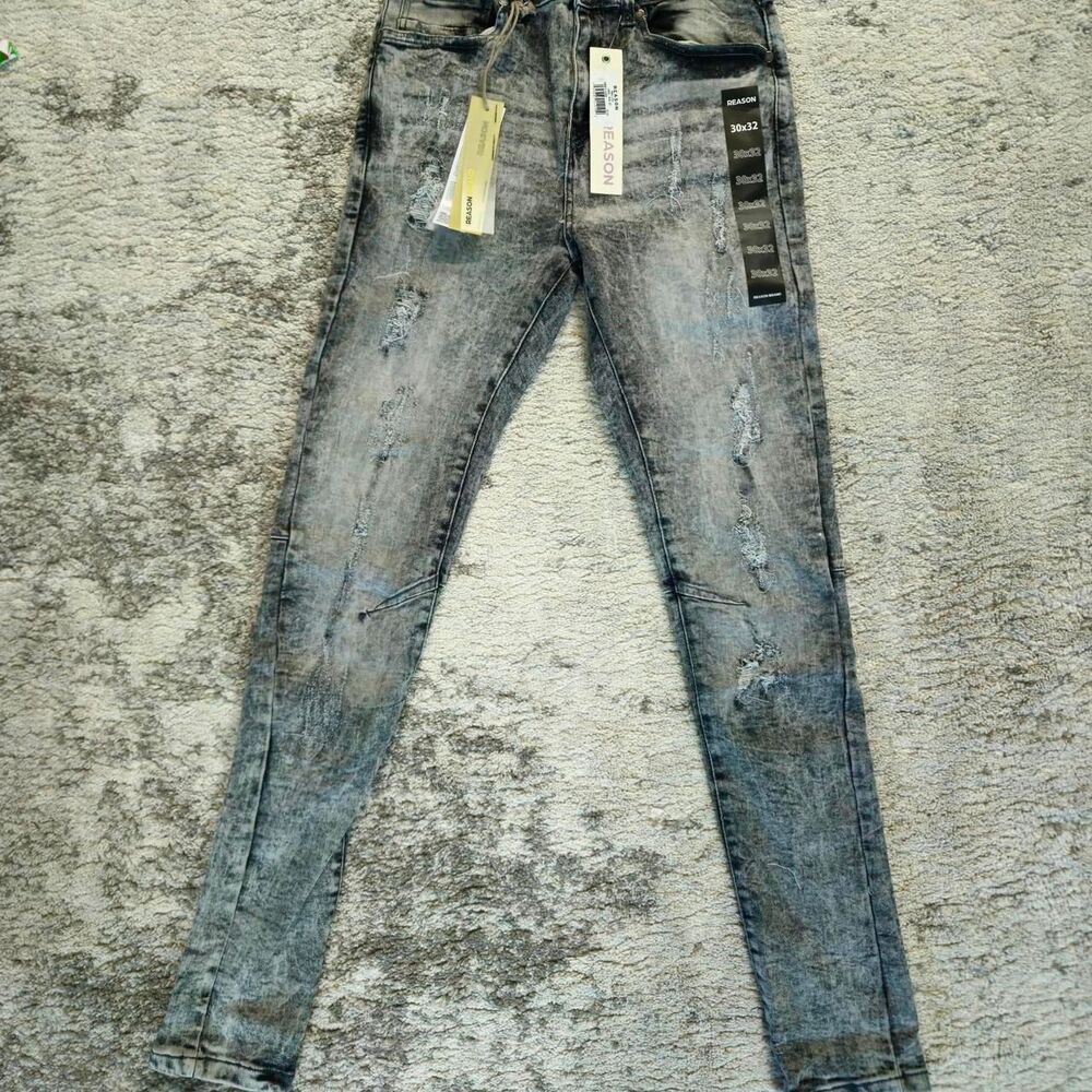 Reason Men's Grey Jeans